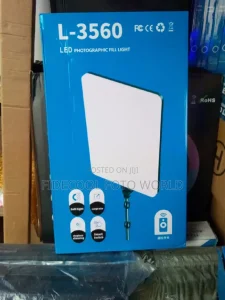 L3560 LED Studio Light with Adjustable Stand – High-Quality Lighting - Image 4