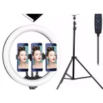 14 Inches Plain Ringlight with Adaptor+3 Phone Holder+Remote control & Tripod Stand - Image 2