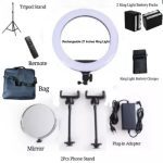 21 Inch Rechargeable Ring Light (Complete Set)