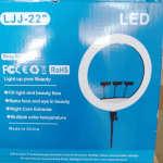 22 Inches Plain Ring Light With Remote+3 Phone Holder+Adaptor Plug+Tripod Stand