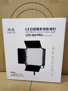 Surefoto LED 660 PRO Soft & Adjustable Lighting Panel (Branded)