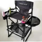 Foldable Makeup Chair – Dual Tray, Premium Comfort 60x83 cm - Image 3