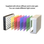 ST120 Photography Fill Light Selfie Light 5000Mah Rechargeable Clip Video Light - Image 2