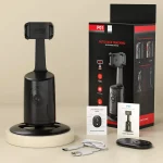 P01 Smart Auto Face Tracking Selfie Stick Tripod – 360° Rotation Gimbal Mount