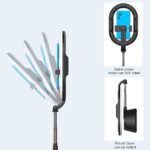 360° Object Tracking Live Streaming Light – Foldable LED Ring Light with Phone Holder & Face Recognition - Image 7