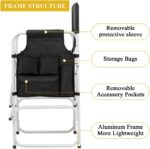 Professional Makeup Chair – Single Side Tray, Foldable Design - Image 6