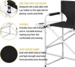 Professional Makeup Chair – Single Side Tray, Foldable Design - Image 5