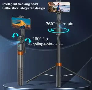 Q13 AI Smart Selfie Tripod with 360° Auto Face Recognition & Bluetooth Remote - Image 5