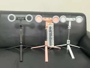 3-in-1 Selfie Stick Tripod with Bluetooth Remote & Fill Light - Phone Stand Holder - Image 2