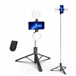 Z6D 2-in-1 Bluetooth Selfie Stick Tripod with Wireless Remote & Phone Holder - Image 3