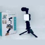 All-in-One Video Creator Kit – Tripod, Light & Mic Bundle