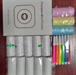 Mini printer complete set with pen and paper - Image 7