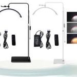 LashGlow LED Moon Light for Eyelash Extensions – Adjustable Brightness & Color Temperature - Image 2