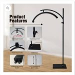 LashGlow LED Moon Light for Eyelash Extensions – Adjustable Brightness & Color Temperature