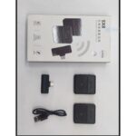 SX8 Dual Channel Wireless Mic – Long Range UHF Microphone Set