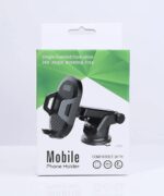 Car Phone Holder, Adjustable Car Phone Mount Cradle 360° Rotation, Phone Holder for Car with One Button Release, Car Phone Strong Sticky Gel Pad for Mobile - Image 8