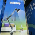 Desk Lamp with Clamp, Adjustable Flexible Gooseneck Metal Table Lamp for Home Office, Work, Study, Reading, E27 Bulb Included, Multi-Joint