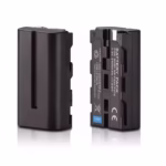 NP-F550/570 Battery, Beneficial Advantageous for Outdoor 2400mah