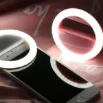 Selfie Portable LED Ring Light Flash For iPhone Mobile Device Universal - Image 2