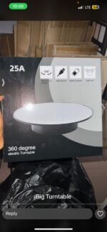 25A 360° Degree Electric Rotating Turntable - Image 2