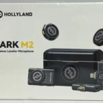 Hollyland LARK M2 Shine Charcoal Wireless Lavalier Mic Combo – Dual Wireless Mic System for Video, Vlogging & Interviews